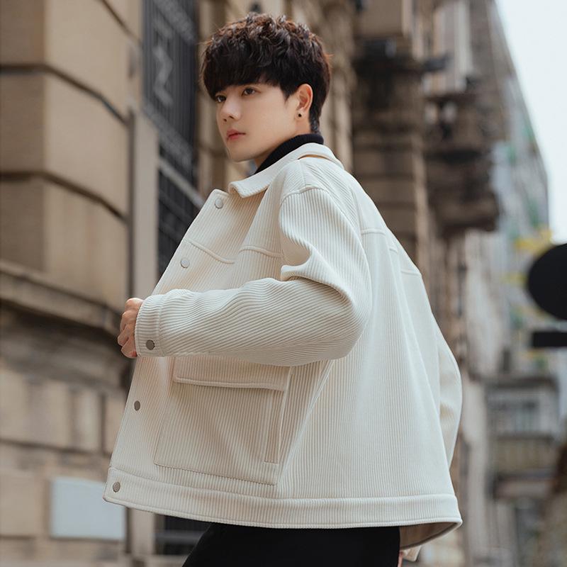 

Men s Knitted Cardigan - Japanese Retro Style, High-End, Versatile for Autumn & Spring 2023 XXL хакі