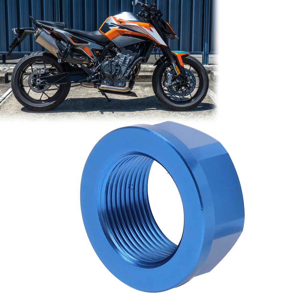 M25 Rear Wheel Axle Nut 61010086000 Replacement for Husqvarna FC FX TC TX 125‑450Blue