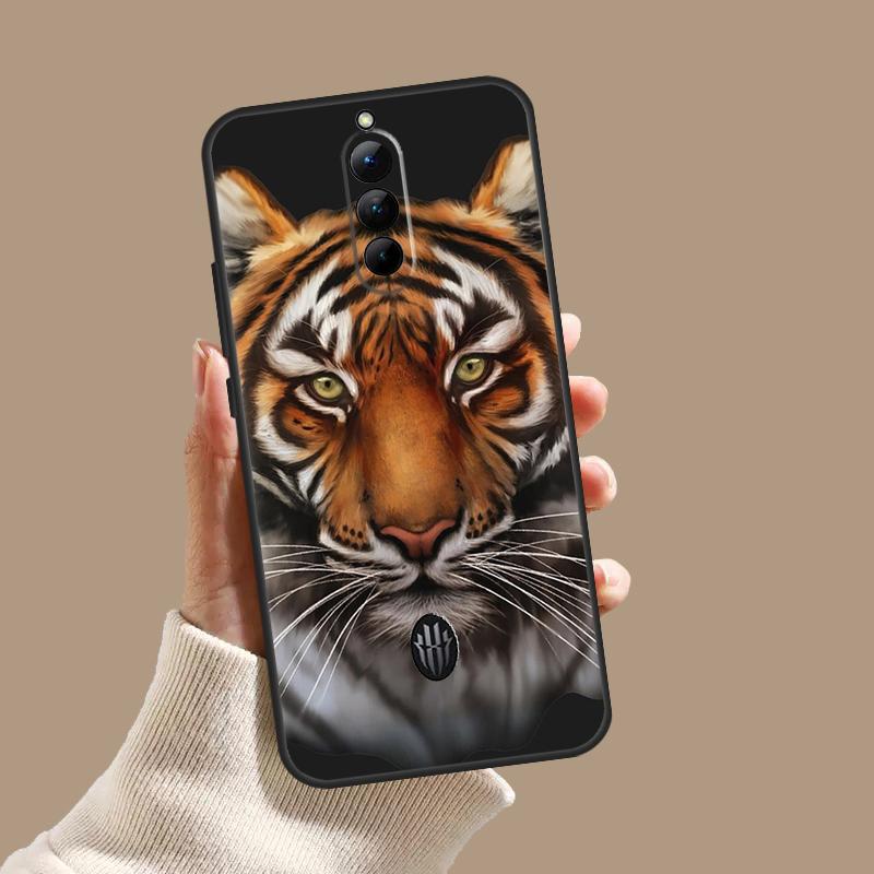 Animal Tiger Case For ZTE Nubia Red Magic 10S 9S 8S 8 9 10 11 Pro Plus 6 7 6S 7S Pro 5G 6R 10 Air Cover