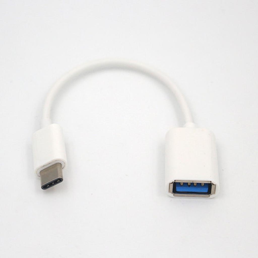 Tragbarer Typ-C-OTG-Adapter: Verbinden Sie Mobiltelefone, Tablets und Computer mit USB-Geräten.