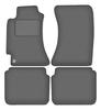 Velour Graphite Car Mats For: Subaru Legacy III B4 Station Wagon, Sedan (1998-2003)