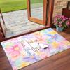 Crystal Velvet Rug Custom Name Text, Soft Non Slip Floor Mat Home DecorSnoopy Peanuts