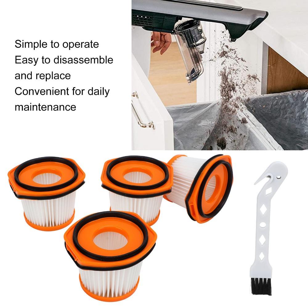 4PCS Washable Vacuum Cleaner Filters for Shark WS620 WS630 WS632 BLBRN GNBRN Filter Replacement