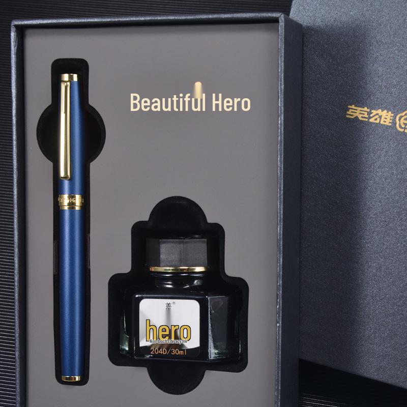 HERO 777 Masterpiece Fountain Pen for Men & Women – Ideal for Writing Practice, Office Use & Gifts