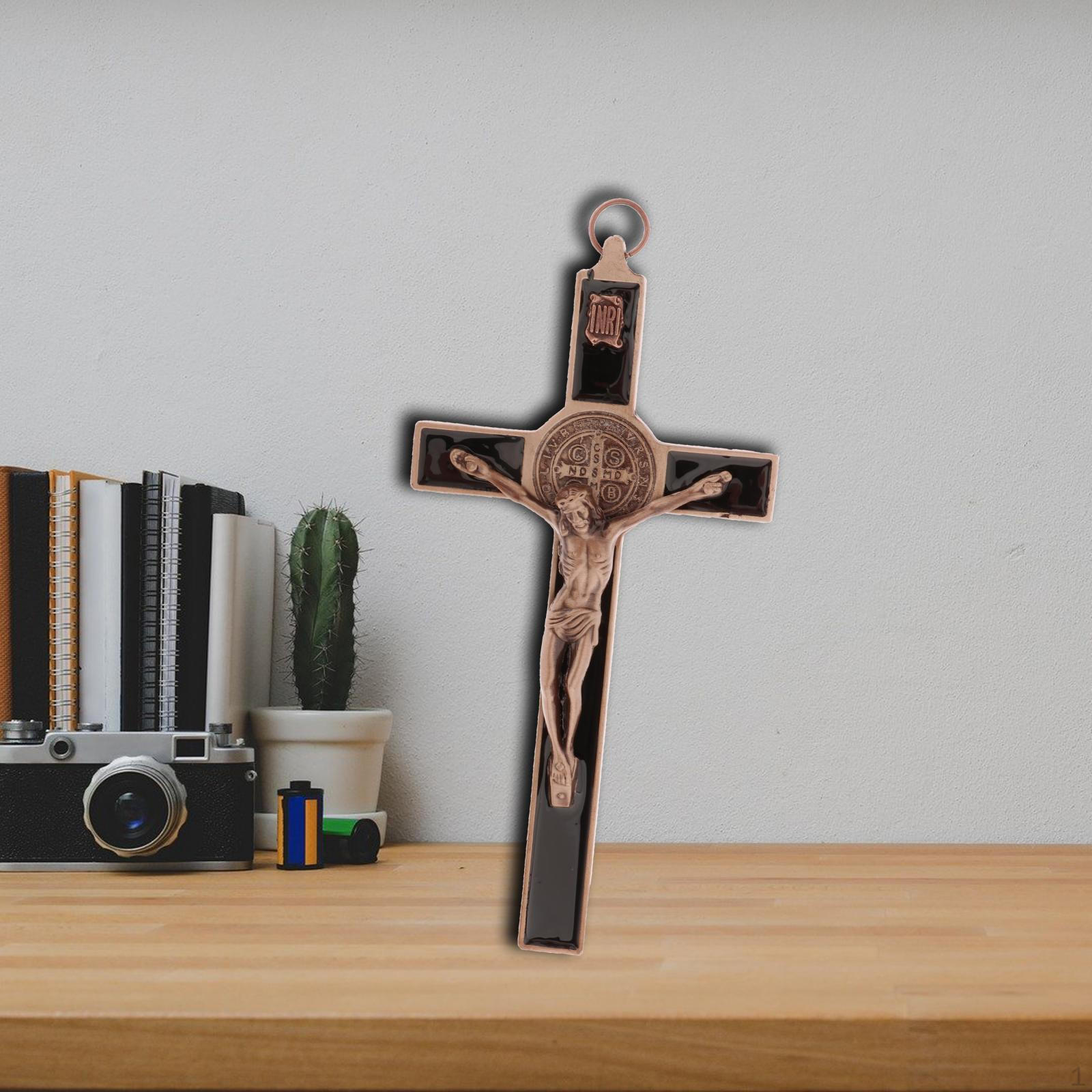 Подвески Католическая Статуэтка Брелок Фигурка Настенное Украшение Брелок Подвеска Религиозный Распятие для