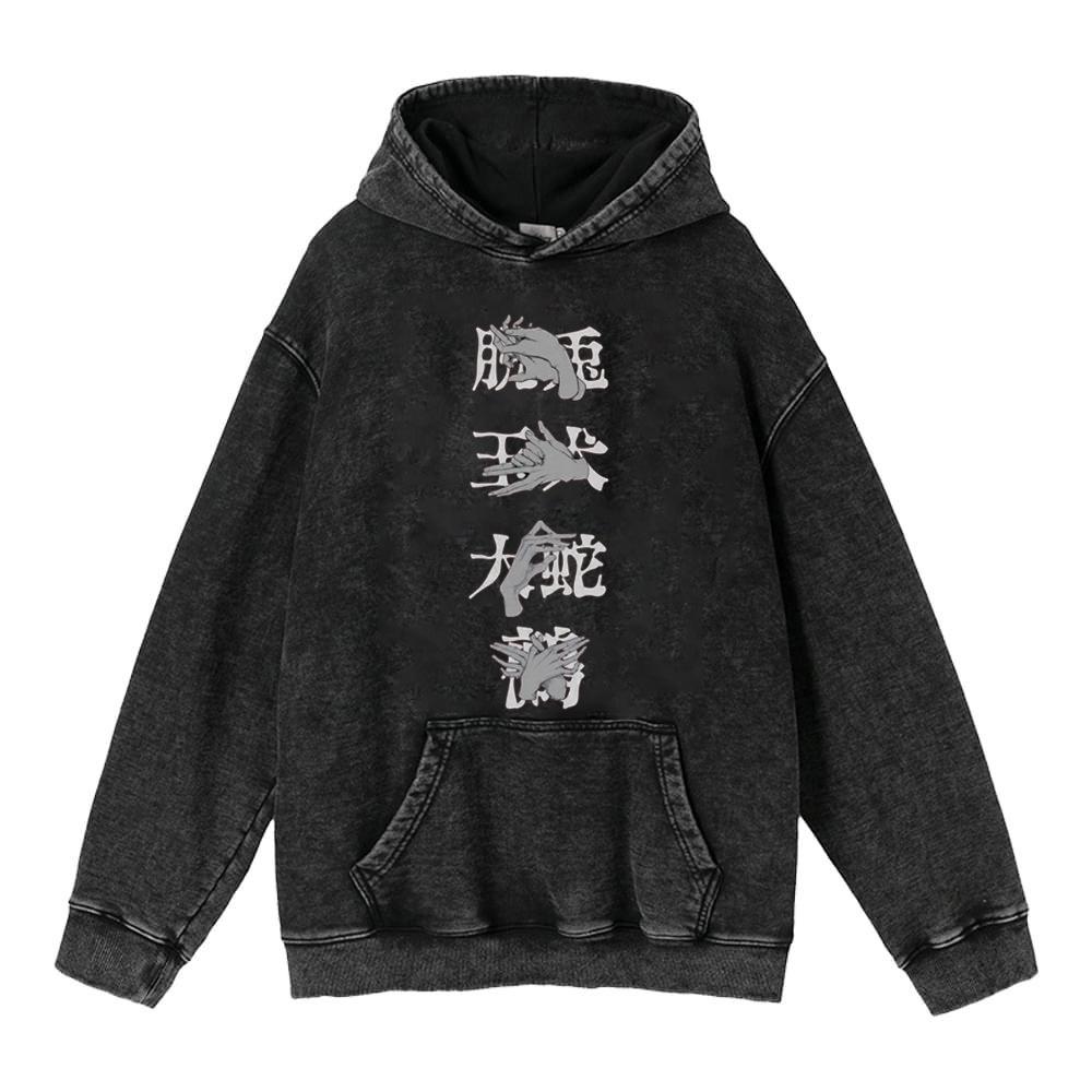 Autumn And Winter Washed Retro Hoodie Riman Retro Sweater