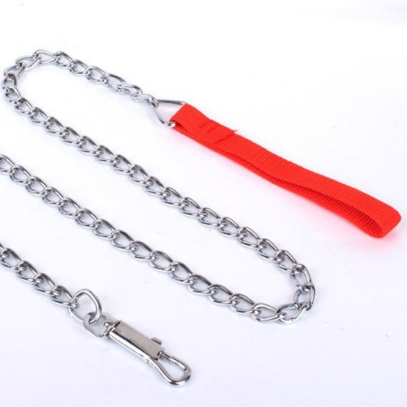 Pet Leash Metal Dog Chain Iron Chain Dog Leash Iron Buckle Chain Chain Tie Leash