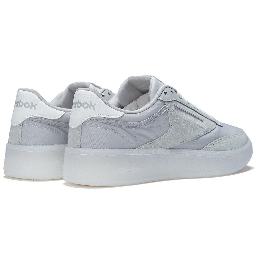 Reebok Club C 85 W+ Comfortable Retro Low-Top Sneakers Unisex Sneakers Gray 100222154