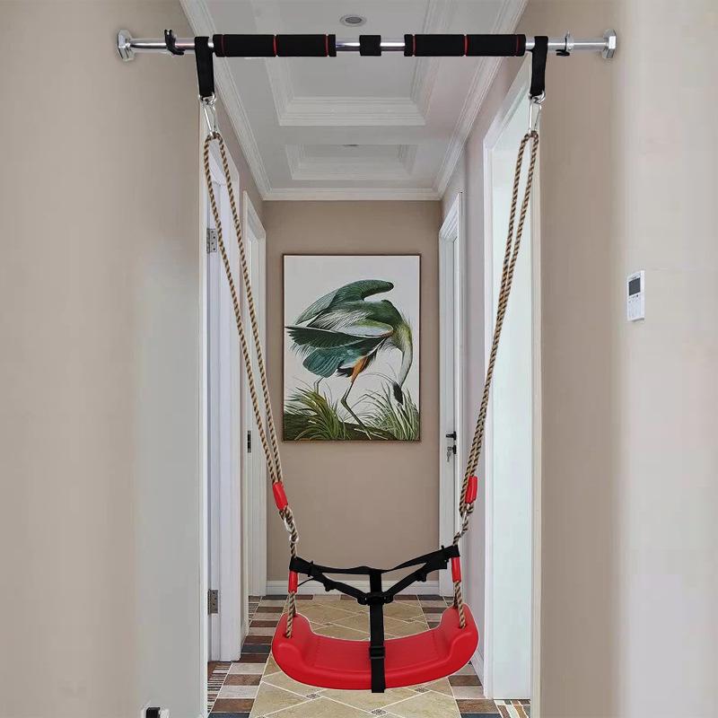 Children's Indoor/Outdoor Swing Seat Toy Hammock - Smooth Plastic Hanging Chair Board