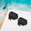 Home Pool Maintenance Black Motor Switch Replacement On Off Switch Versatile Compatibility Robust Construction