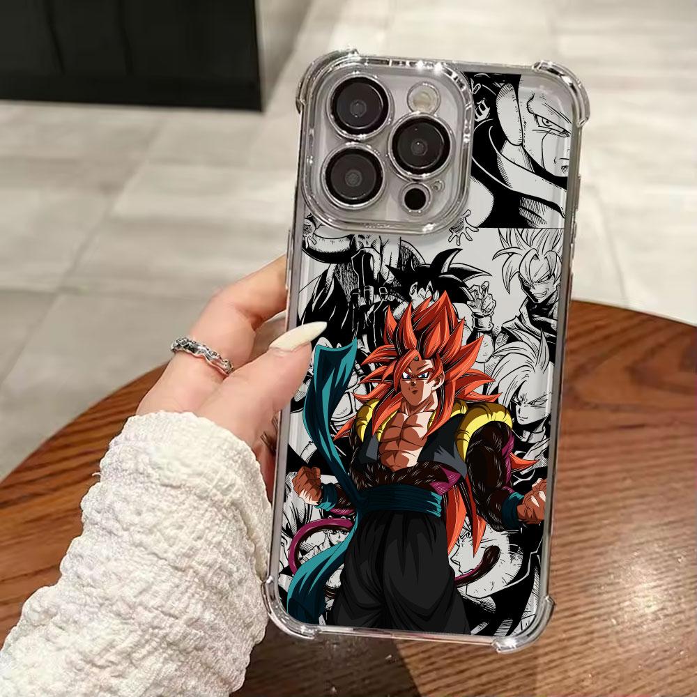 Dragons Balls GT Goku Funda For iPhone 18 17 Pro 16 15 14 13 12 11 Pro Max Case Plus 17E 16E 17 Air Silicone Protection Phone Cover