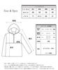 SAZAC Cinnamoroll Half-Zip Hoodie, Fleece, Women's, Long Sleeve, Warm Top (Sax/M/SAN1861)