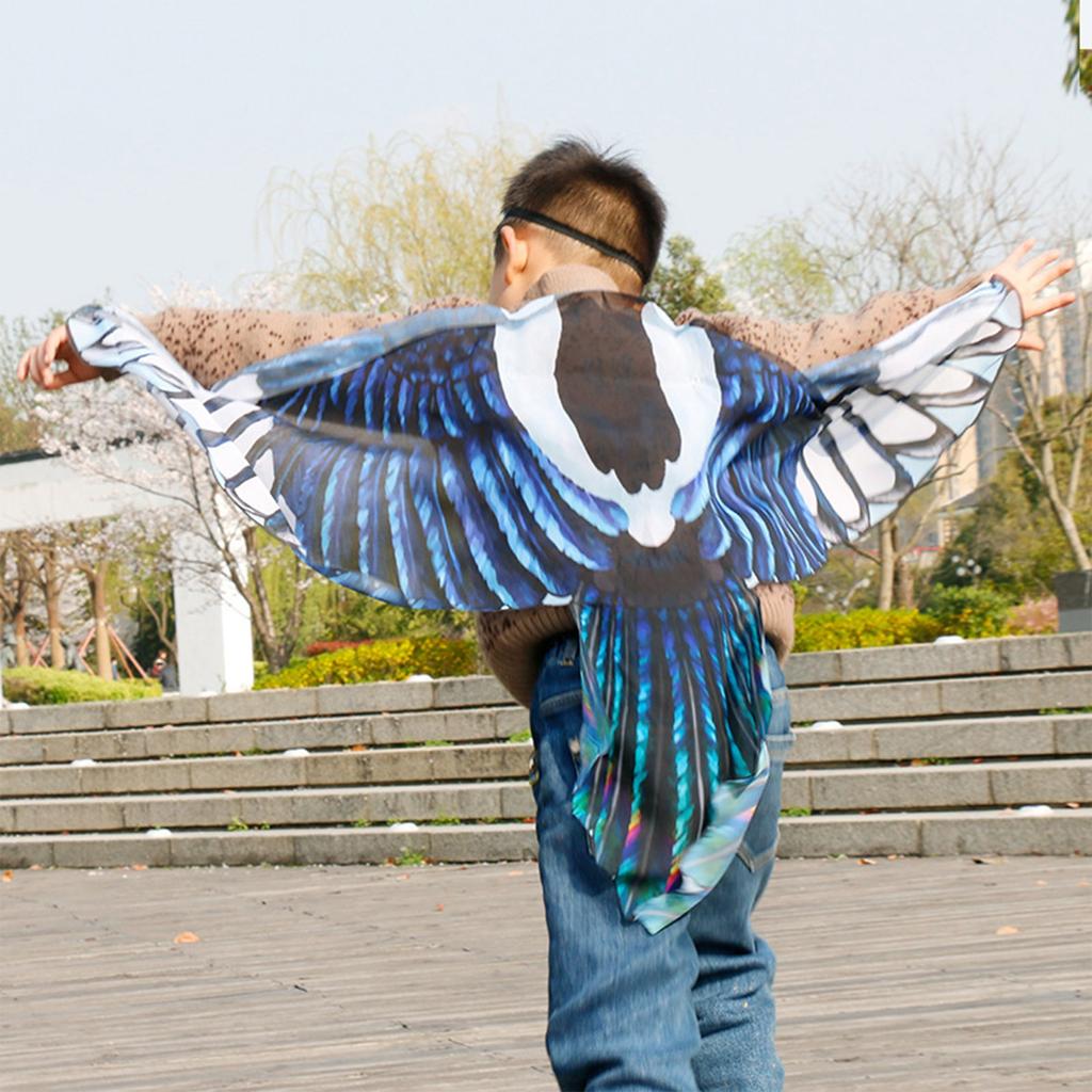 Cape Soft And Flexible Headwear Cosplay Costume Party And Dress Up COSplay Decorated Bird Cape