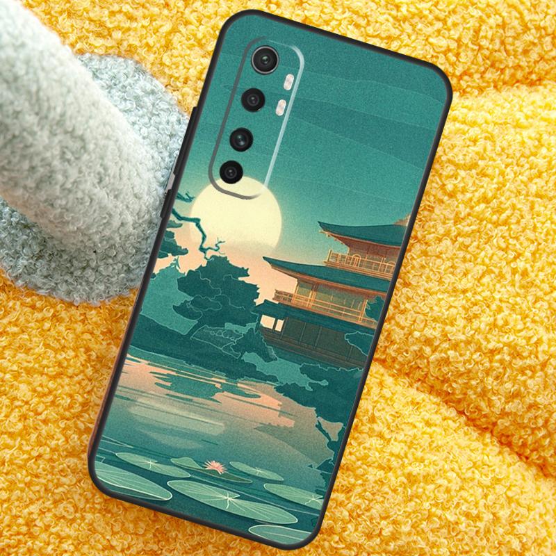 Japanese Style Art Japan Case For POCO X3 X4 X5 F5 Pro M5s C40 F4 GT F3 Cover For Xiaomi 12T 11T Pro 12 13 Lite 12X