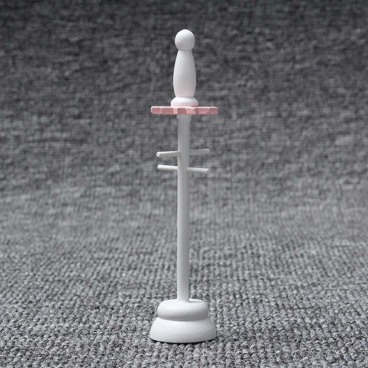 6 шт. / Компл. Деревянный DIY мини кукольный домик мебель для спальни набор игрушек 1/12 — фото 11