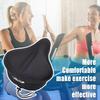 Thick Wide Gel Bike Seat Cushion with Rain Cover Large Surface Comfortable for Butt Memory Gel Foam Bike Saddle Seat Cushion Cover & - (L)