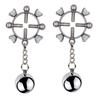 2PCS Metal Adjustable Nipple Clips Labia Clamps Breast Clamps Sexy Toys Boobs Adult Flirt Toys for Couples Valentine's Day Gifts