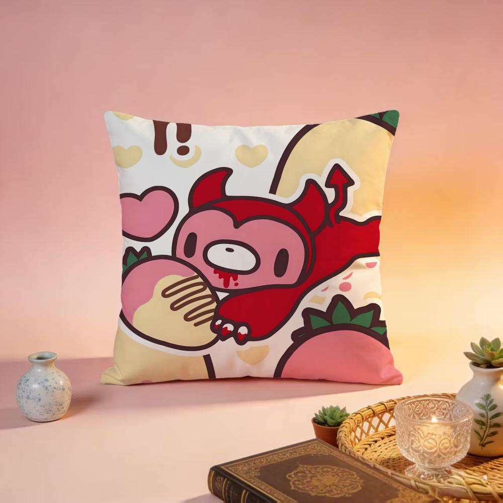 Popular GGloomy Bearable Cushion Cover Premium SkinFriendly Pillow Case MultiPurpose for Home Office Travel