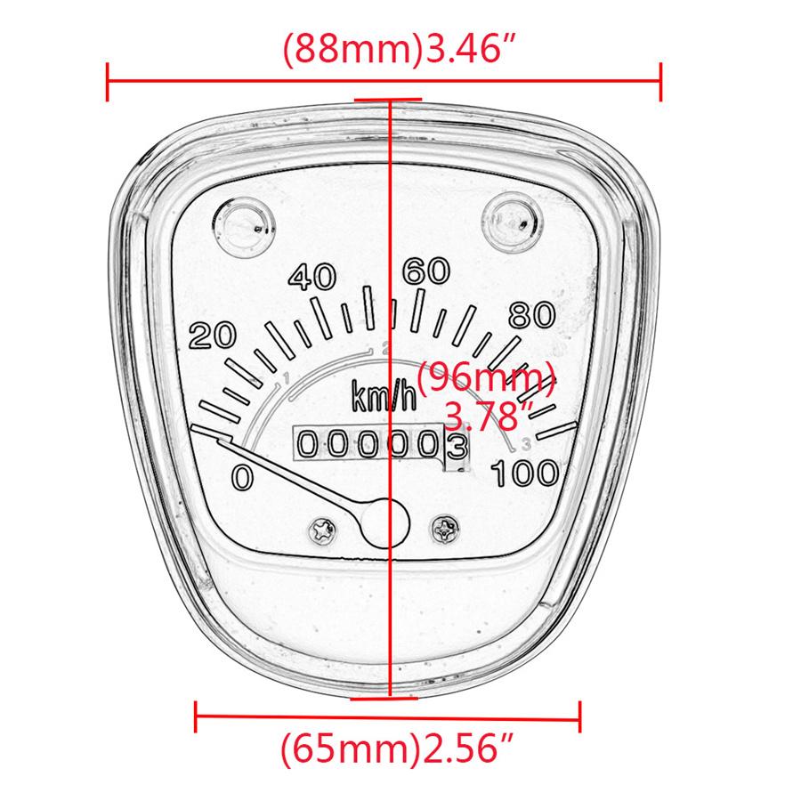 Digital Odometer Speedometer Tachometer For Honda Passport C50 C70 C90 PASSPORT