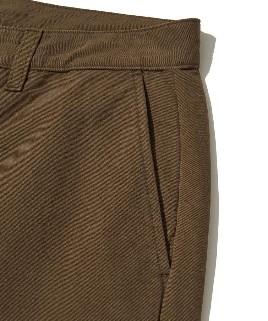 URBANDTYPE Camden Washed Chino Pants_Brown