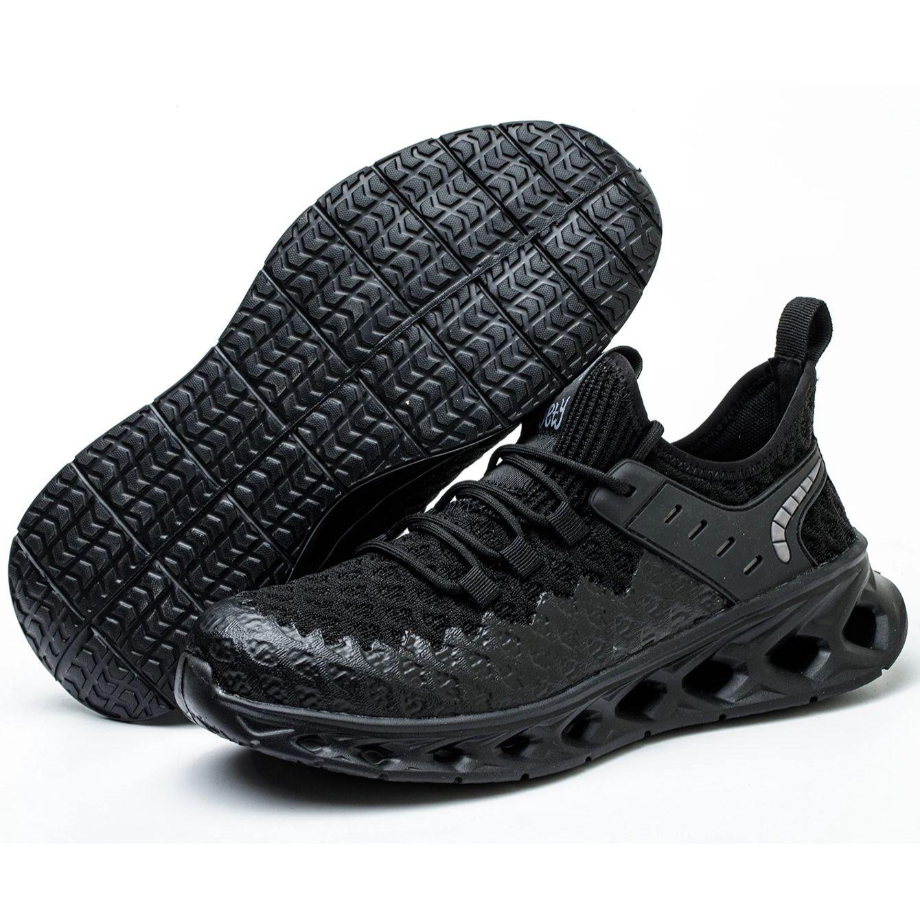 

Steel Toe Safety Shoes for Men Lightweight Work Sneakers Puncture Proof Work Shoes Men Coustruction Safety Work Boots 39