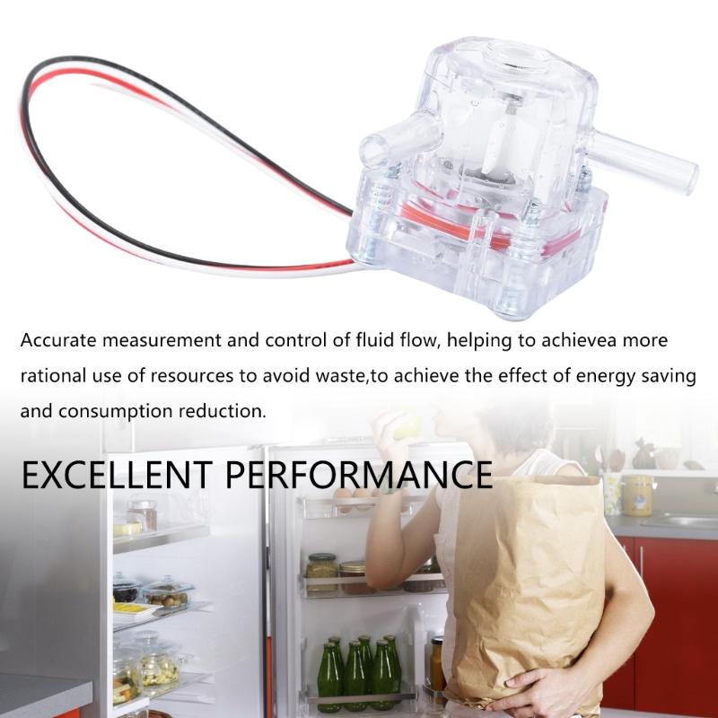 Miniatur-Durchflussmesser Hohe Empfindlichkeit Hall-Flusssensoren für Präzise Wassermessung in Eisbereiter & Kaffeemaschinen