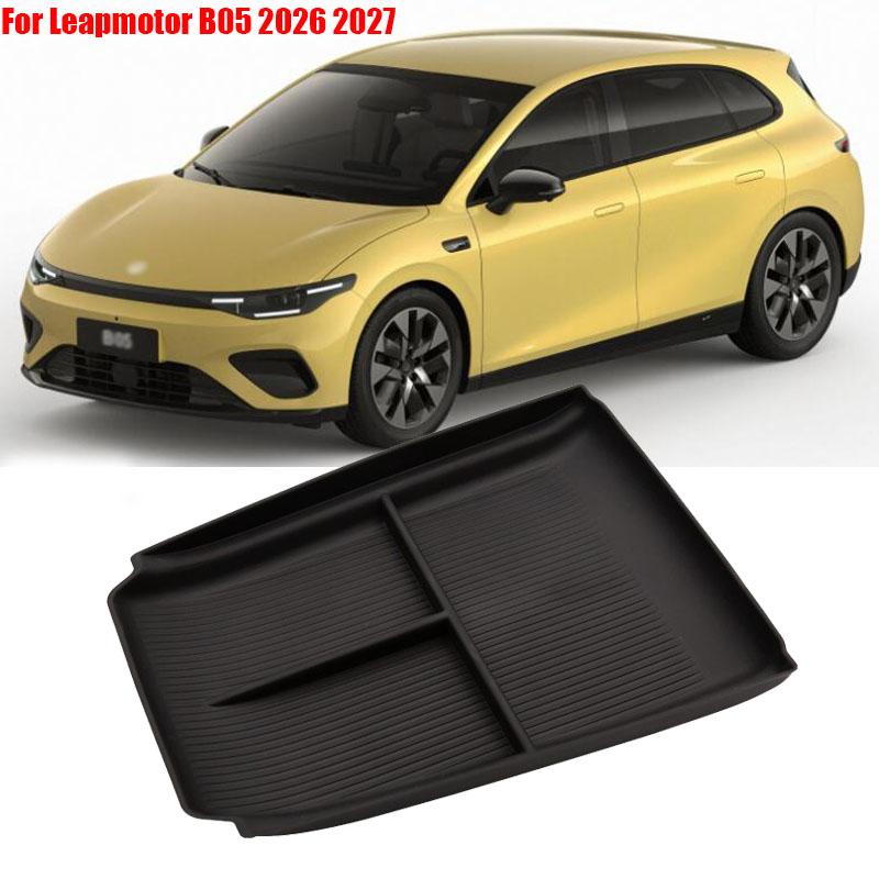 Central Control Storage Tray for Leapmotor B05 2026 2027 Car Armrest Under Storage Box Stowing Tidying Interior Accessories