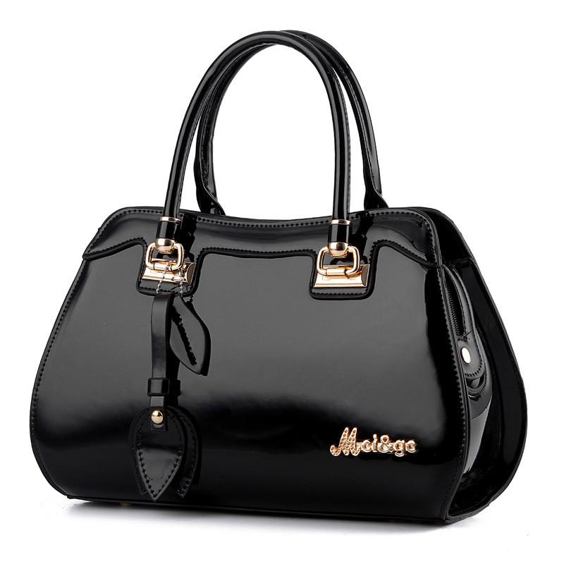 Stylish 2024 Fashionable Red Handbag With Shiny Finish For Women Ideal For Moms