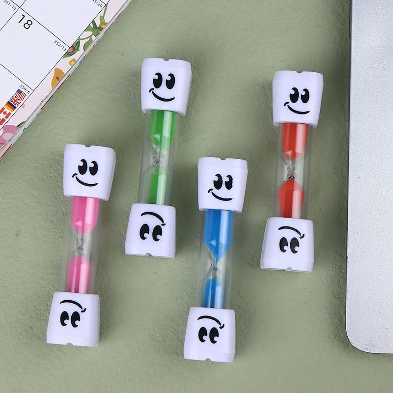 2Minute 3Minute Kids Big Eye Sand Timer for Tooth Brushing Visual Learning Time Management Bathroom Essential