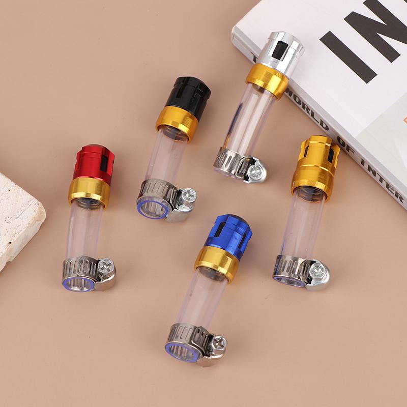 Motorrad Luftfilter Ablassschlauch Kopf aus CNC-Legierung für Click150 Universal Motorradzubehör Click Legierungsstopfen