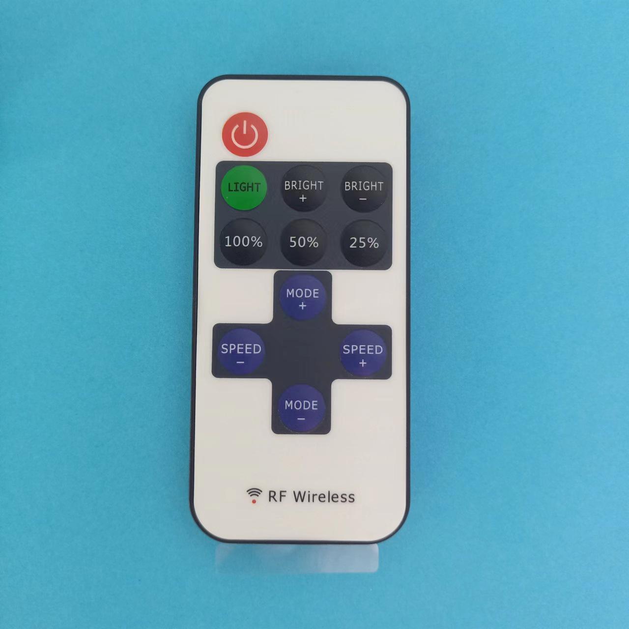 

RF11 Monochrome LED Strip Controller with Remote - 5-12V Dimmer for Decorative Lighting