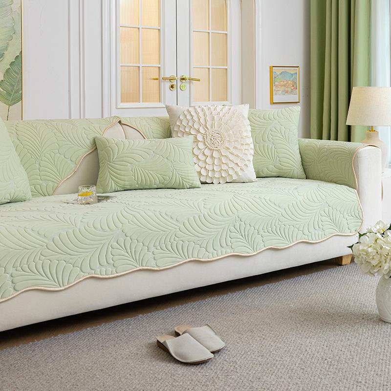Sofa Cover Towel Latex Sofa Cushion Summer Ice Pad Cool Feeling Cushion Non-Slip Leather Sofa Cover