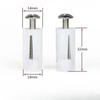 Cerniere Sedile WC Chiusura Superiore Rilascio Morbido Montaggio Rapido Coppia Cerniere Robuste Viti per Cerniera Accessori WC Ferramenta