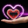 Kit di Saldatura LED RGB a Forma di Cuore Fai da Te per Studenti e Principianti per San Valentino e la Festa della Mamma Regali Fatti a Mano