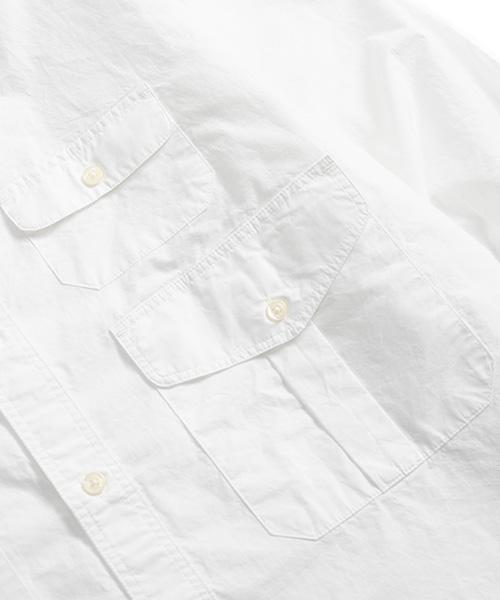 Waildeubeuligseu Sc Three-Pocket Scout Shirt (White)