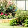 Rainproof Solar Wrought Iron Decorative Garden Light