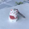 Soft Touch Plush Cat Keychain Handmade Cat Charm Pendant Bringing Fun and Good Fortune Suitable for Daily Party Use