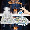 Roztomilé fotografie halloweenských puzzle, puzzle, rodinné vzdělávací hry, rodinné dekorativní obrazy.