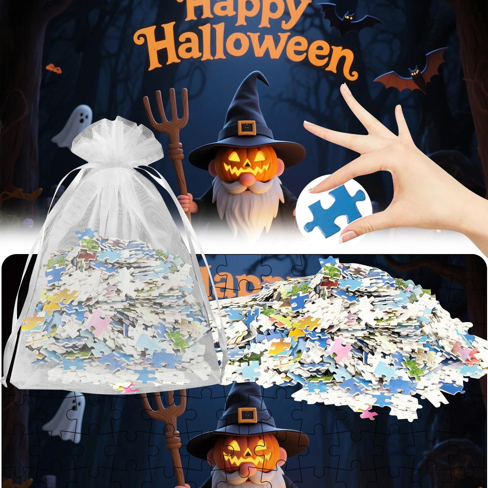 

Милые фотографии пазлов на Хэллоуин, Пазлы, Семейные развивающие игры, Семейные декоративные картины. One Size