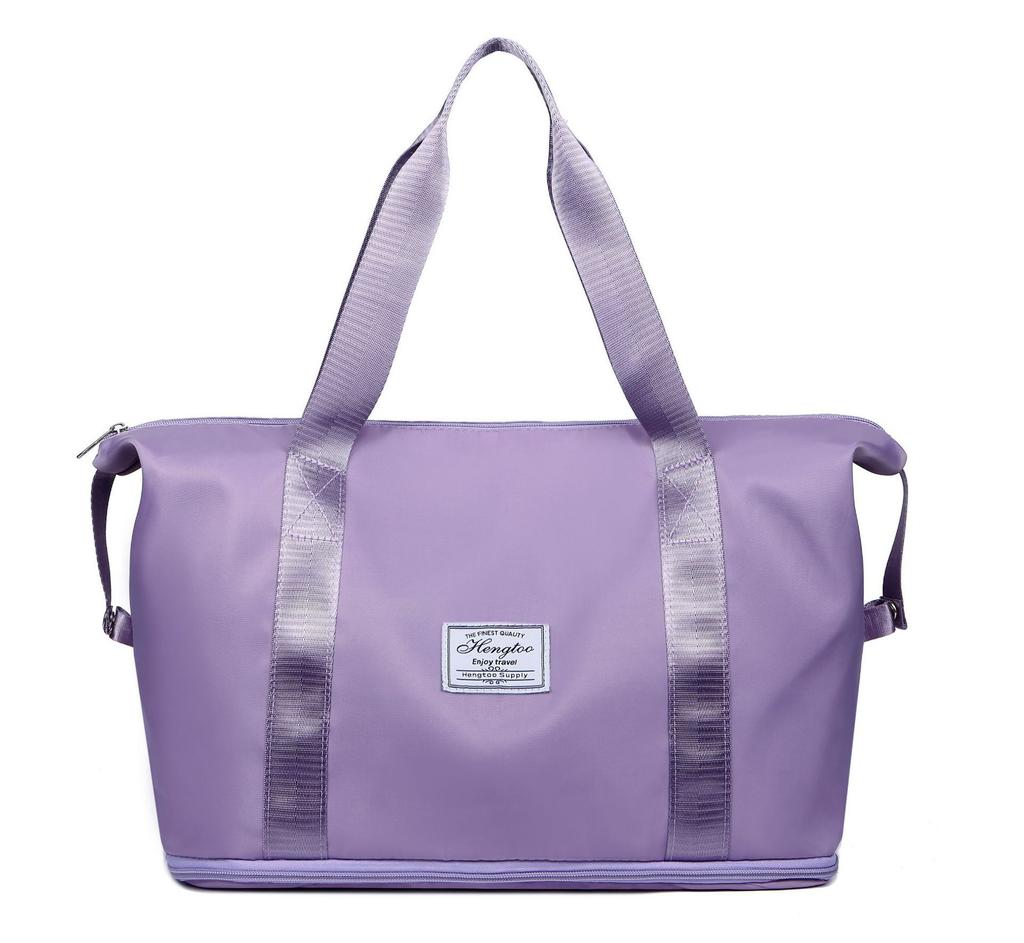 Storage, casual travel bag, large-capacity luggage bag, dry-wet separation swimming, sports and fitness bag