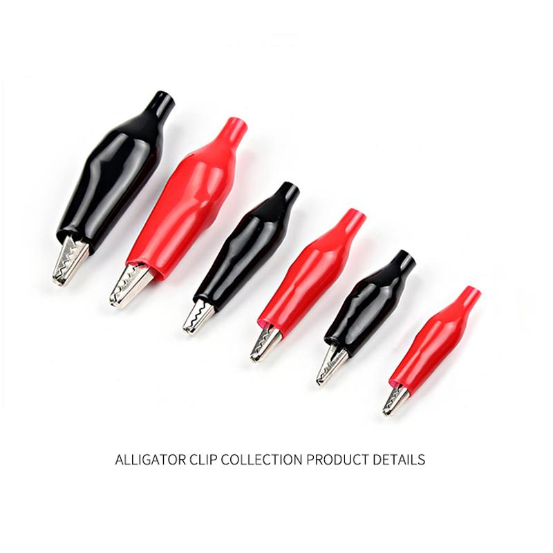 Electrical Alligator Clips car Battery Clamps For Car Test Probe Crocodile Clip Connector Electrical DIY Tools