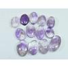 170Cts. Natural Amethyst Lace Agate Oval Shape Cabochon Gemstone 13Pcs Lot C-1908