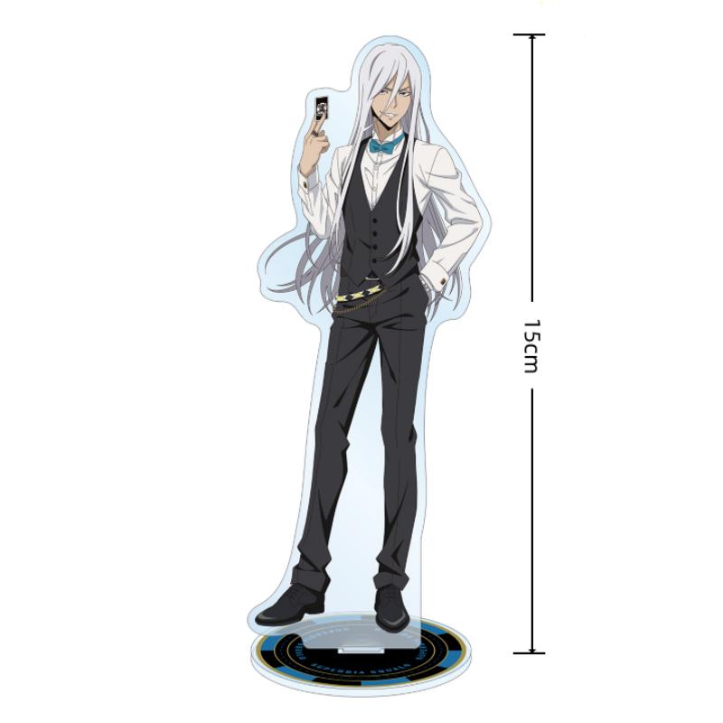 Katekyo Hitman Reborn! Acrylic Standee 15cm Double Sided Tsunayoshi Kyoya Anime Peripheral Desk Decoration Collectible Fan Gift