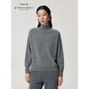 Zhenbei Women's Fully Formed Cashmere Half-High Collar Sweater