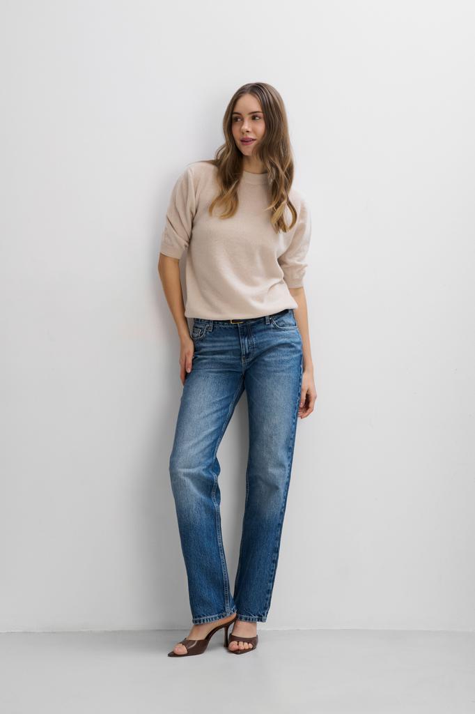 Lumi cashmere blouse light beige /