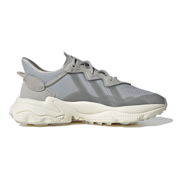 Adidas Originals Ozweego J Comfortable Durable Low-Top Sports Casual Shoes Kids Sneaker Gray H04130
