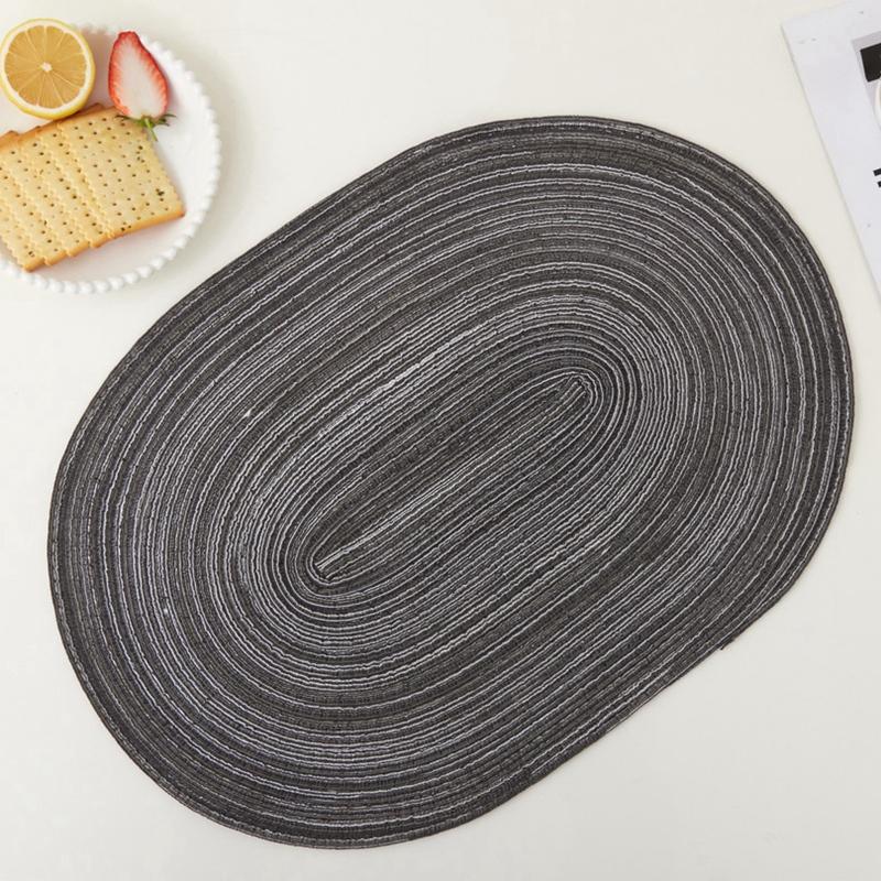 Placemats Set of 4,Heat Resistant pad,Place Mat Washable Table Mats for Kitchen Dining Table Mixed Color Non-Slip Place Mats
