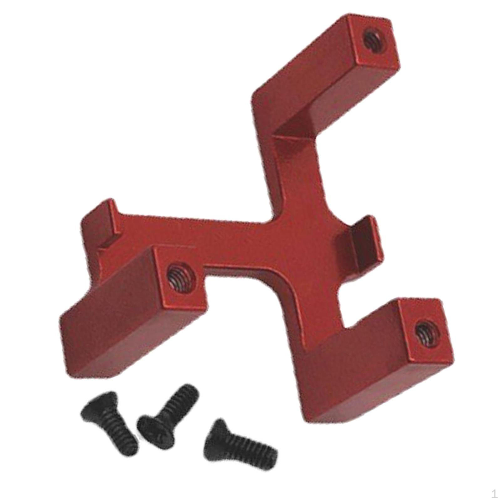 

1:28 Metal Servo Mount Holder for K969 K979 RC Model Rally Car Parts Red