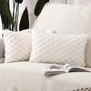 Cover Luxurious Soft Pillow Contemporary Faux Fur One Side Decorative Cushion Cover With Zipper Closure Machine Washable Suitable For Home Decor