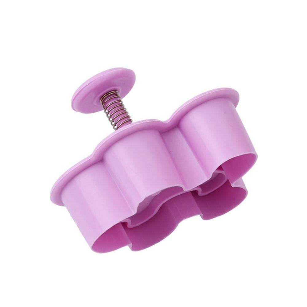 Decorating Plunger Fondant Gingerbread Man Christmas Cookie Cutter Cake Mold Baking Mould